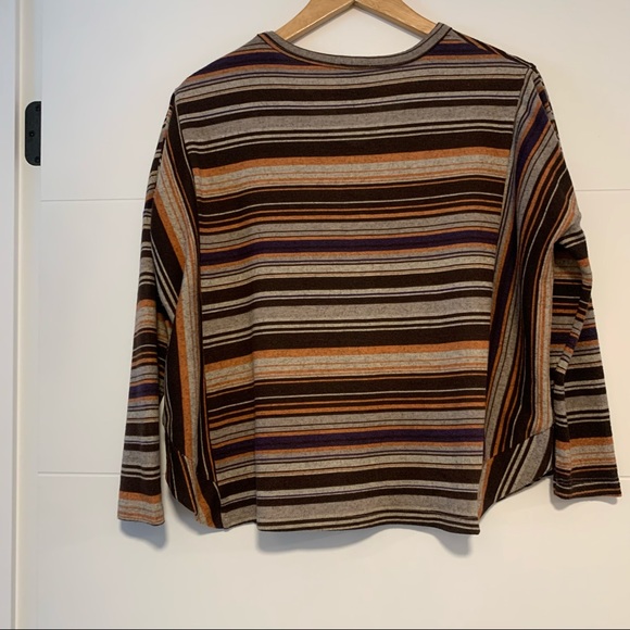 Lava | Striped Oversized Light Sweater - Picture 7 of 13